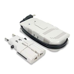 充電セット4（USB付20Wダウントランス＋シスプラII）CSW-20WUP-W｜sosola-shop