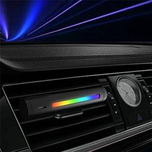 AUSTYLCO LEDテープライト 車載雰囲気ライト ミニサイズ 音に反応 高輝度 補助照明 スイッチ付き 防水仕様 エアコン取り付け型 車内｜sosola-shop