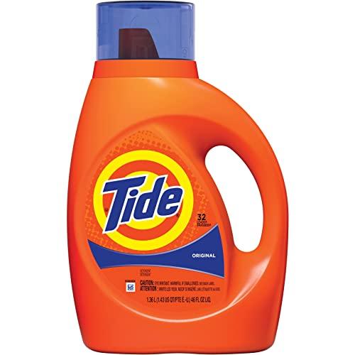 Tide Laundry Detergent Liquid Soap Original 32 Loa...