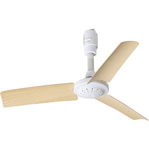 003308 DUCT RAIL FAN Φ40 ナチュラル ダクトレール ファン 空気循環 シーリングファン リモコン BRID brid｜sosola-shop