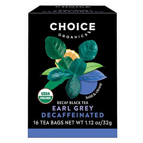 Choice Organic Teas ミトク 有機デカフェアールグレイ 16袋