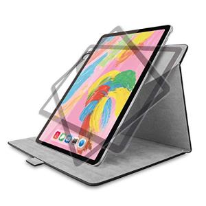 エレコム iPad Pro 11 第1世代 (2018年) ケース フラップカバー ソフトレザー 360度回転 ブラック TB-A18M360B｜sosola-shop