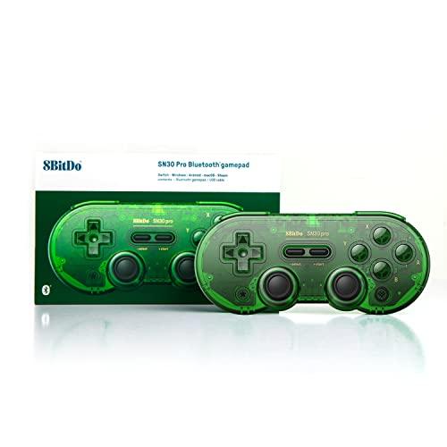 8Bitdo SN30 Pro ワイヤレス ブルートゥース コントローラー Switch/Switc...