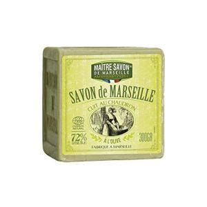 Maitre Savon de Marseille(メートル・サボン・ド・マルセイユ) サボン・ド・マルセイユ オリーブ 300g 石鹸 300｜sosola-shop