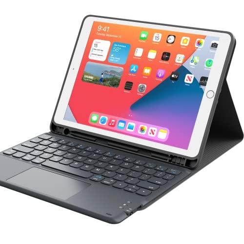 iPad 9世代 キーボード iPad 8世代 キーボード ケース タッチパッド付き ipad 10...