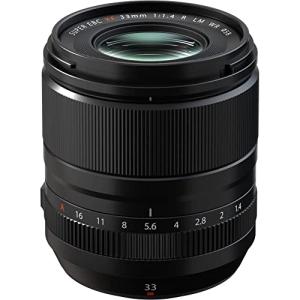 FUJIFILM X レンズ フジノン 単焦点 標準 大口径 33mm F1.4 防塵防滴耐低温 リニアモーター(静音) 絞りリング F XF3