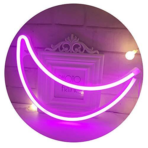 LED月ライト屋内装飾夜ランプネオンサイン イルミネーション ナイトライト 壁の装飾ライト雰囲気作り...