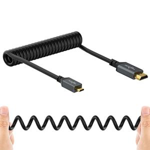 Twozoh Micro HDMI to HDMIケーブル HDMIタイプAオス-Micro HDMIタイプD(Micro)オス 高速データ伝送