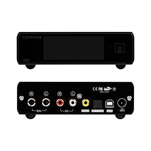 TOPPING E50 DAC ES9068AS MQA XU216 32Bit/ 768kHz D...