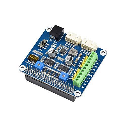 2 チャネル ステッピングモータードライバー 拡張ボード HAT for RPI Raspberry...