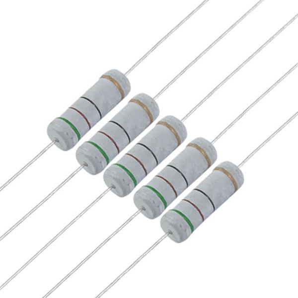 uxcell 5W 700V 51 Ohm　アキシャルリード　金属酸化皮膜抵抗器　10個入り