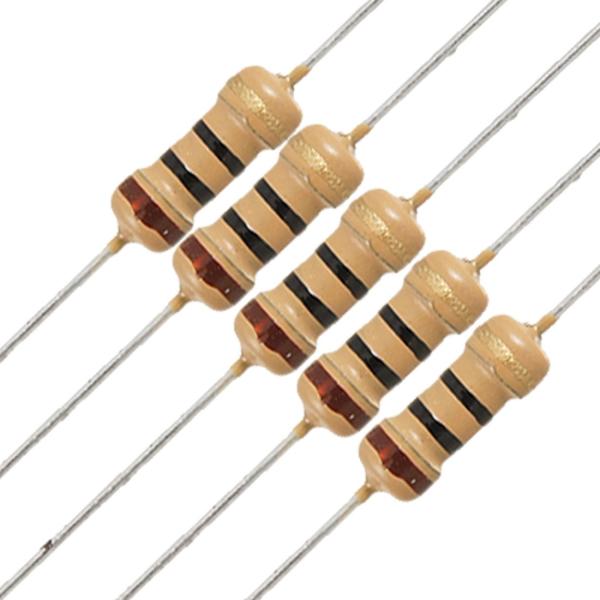 uxcell 炭素膜抵抗器 カーボン抵抗 アキシャルリッド 安定性能 10オーム OHMS 1/4W...