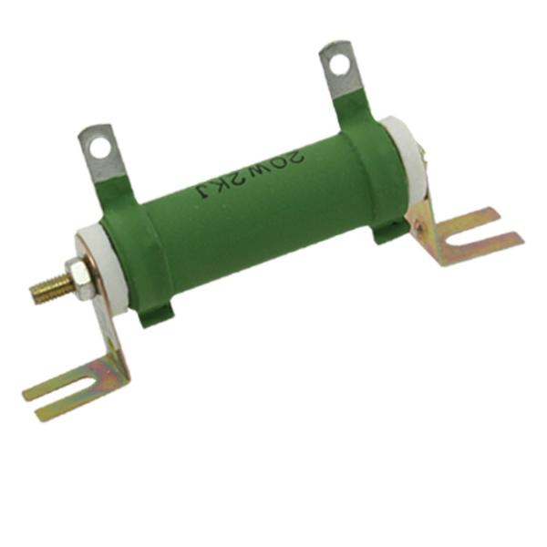 uxcell 固定抵抗器　巻線型　セラミックチューブ　不燃性　20W　2KΩ　許容差±5%