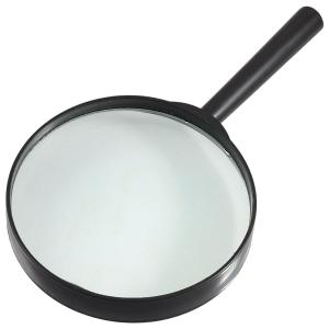 uxcell 手持ちルーペ 拡大鏡 ハンドヘルド プラスチック