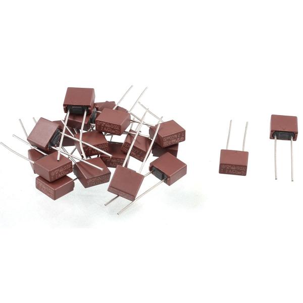 uxcell マイクロヒューズ　20個入り　スルーホール T1.6A 1.6A 250V ラジアル　...