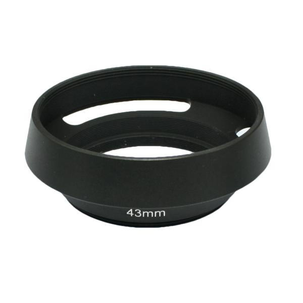 uxcell レンズフード　ねじ込み　43mm　ライカ ズミクロン エルマー レンズ