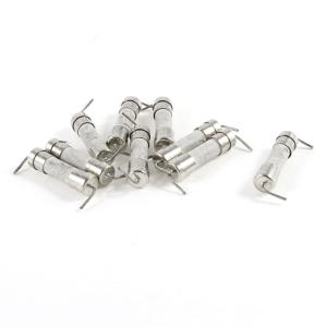 uxcell セラミック ヒューズ 保 管 21mm x 6mm 8A 250V 10個