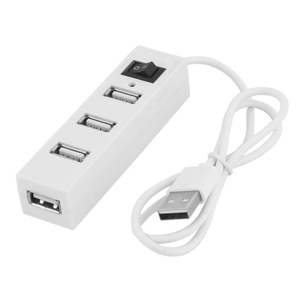 uxcell USBハブ　USB 2.0　4ポートスプリッタ　ON / OFFスイッチ　ラップトップ...