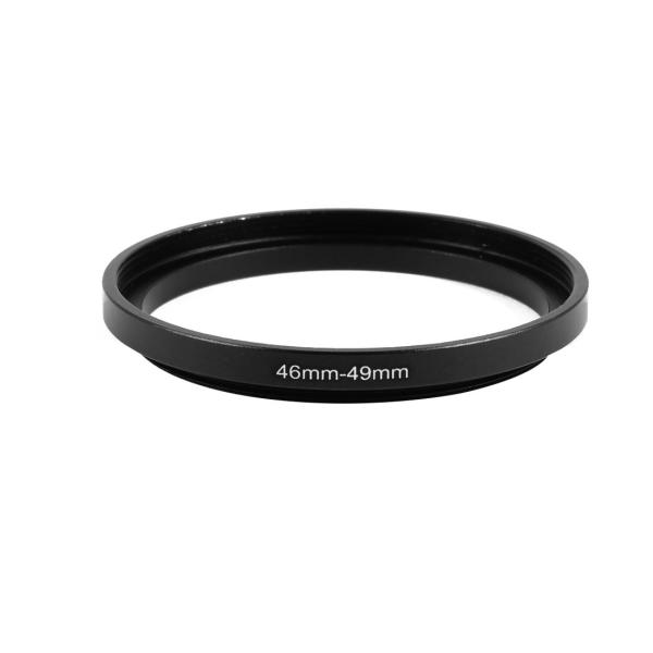 uxcell カメラフィルターレンズ ステップアップ リングアダプタ メタル 46mm−49mm ブ...