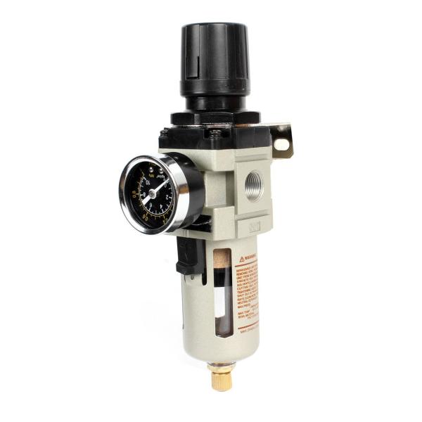 uxcell 　エアソース処理　フィルタレギュレータ　コントローラ　シルバートー　AW3000-03...