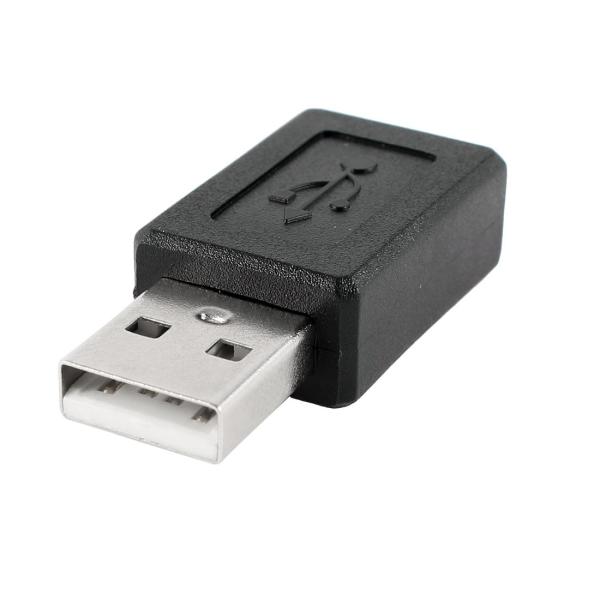 uxcell 高速 USB 2.0 Aオス− マイクロ5ピンメスのジャック M/ F変換アダプタ ブ...