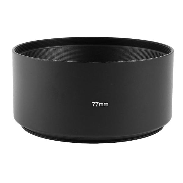 uxcell 望遠レンズ 80 200ｍｍ シェード用ネジ 77ｍｍ レンズフード