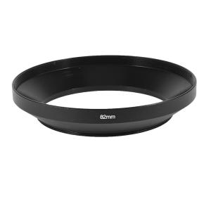 uxcell カメラレンズフード すべてのブランド用アルミニウム 82mm