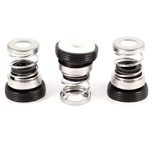 uxcell 　メカニカルシャフトシール　セラミックリング　ブラック　ラバー　 9mmディア　3本入...