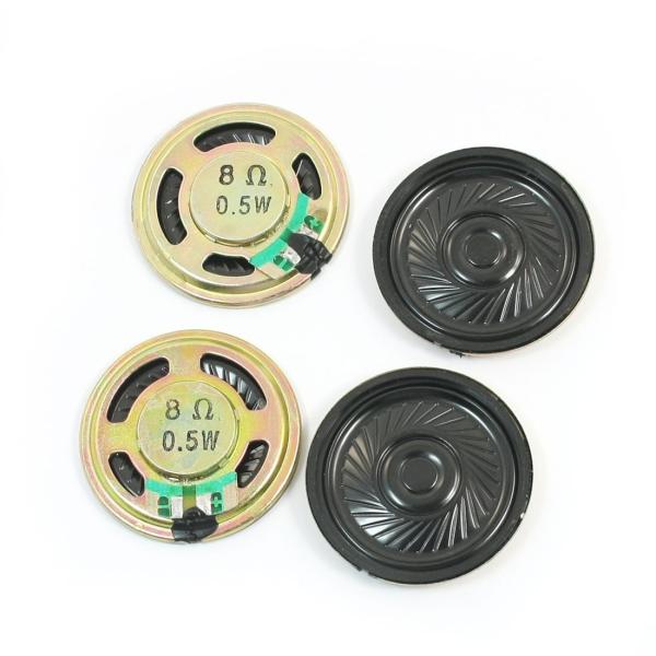 uxcell 36mm内部マグネットスピーカー ミニDVD EVDスピーカー 0.5W 8 Ohm ...