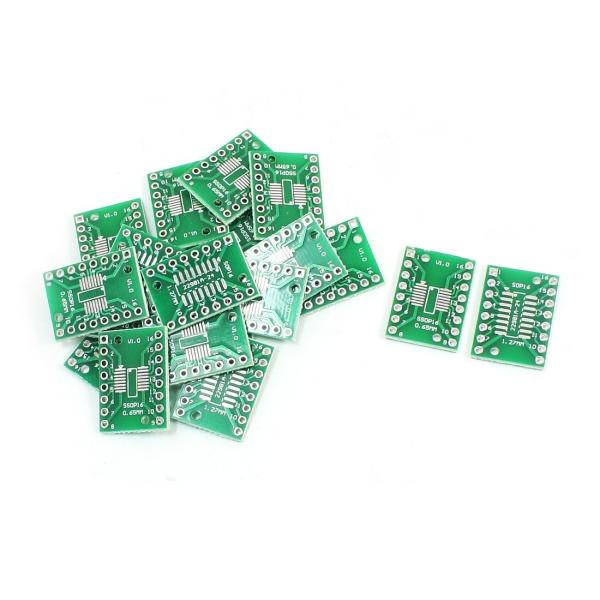 uxcell アダプタプレート PCB SMD SOP16 SSOP16 TSSOP16 to DI...