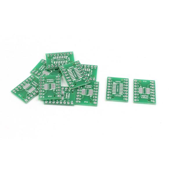 uxcell 10 個入り SSOP16 SOP16 0.65mm 1.27mm ーDIP 16ピン...