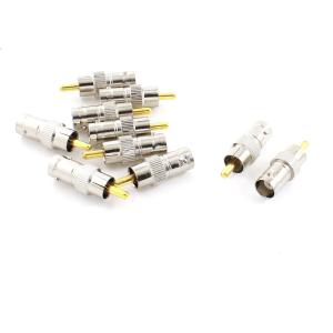 BNCオス⇔F型メス アンテナ変換コネクタ[BNCP→F 変換アダプタ・高品質