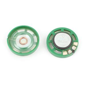 uxcell 1/4W 0.25W 8オーム 27mm ラウンド外部磁石スピーカースピーカー マグネットスピーカー 2個