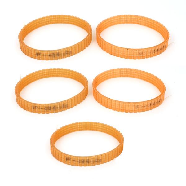 uxcell ドライブベルト 5個入り 10mmの幅 電気カンナの部分 バンド アプリコット Hit...