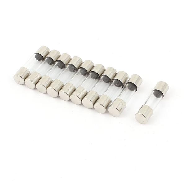 uxcell 250V 0.2A 200ミリアンペア クイック 速断ヒューズ ガラス管5mmX 20...