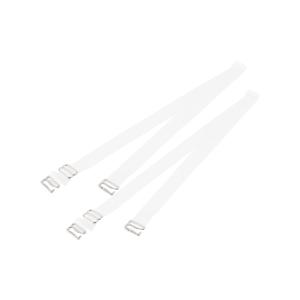 uxcell ブラストラップ 透明 ブラジャーストラップ 女性 調節可能 1.1cm クリア ワンサイズ クリア