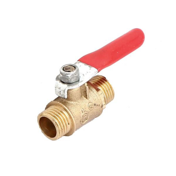 uxcell ガスボールバルブ 13mm/1/4NPT NPTガスボールバルブ 35 x 16x 5...