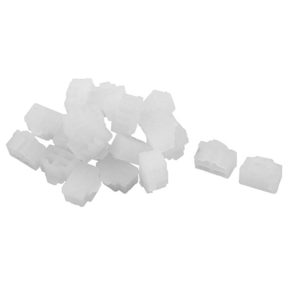 uxcell RJ45アンチダストカバー RJ45防塵カバー 12 x 8 x 7mm シリコン 2...