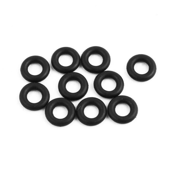 uxcell O-リング 7.5mm OD 1.9mm幅 ニトリル ブタジエン ゴム NBR ブラッ...