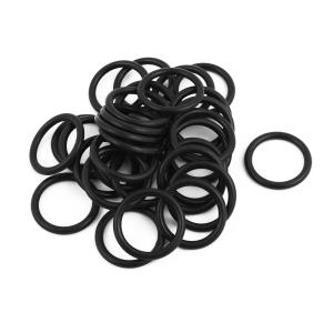 uxcell Oリング オイルシール ガスケット 17x2.65mm スケルトンオイルシールリング