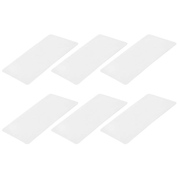 uxcell 全ページ拡大鏡 レンズ拡大鏡 ブックマークルーラー拡大鏡 リーディングルーペ 3倍の倍...