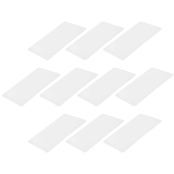 uxcell 全ページ拡大鏡 レンズ拡大鏡 ブックマークルーラー拡大鏡 リーディングルーペ 3倍の倍...