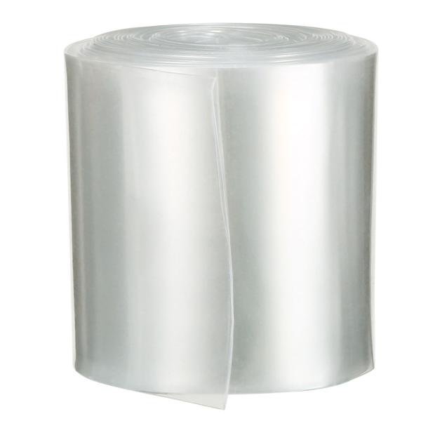 uxcell PVC熱収縮チューブ バッテリーラップ シュリンクラップ 幅56mm 長さ5M AAA...