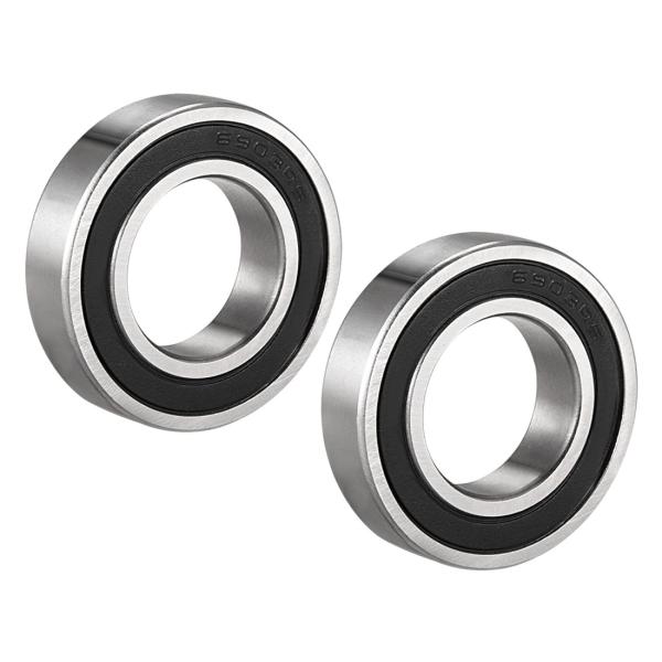 uxcell ボールベアリング 深溝玉軸受 ダブルシール タイプ6903RS 17x30x7mm 2...