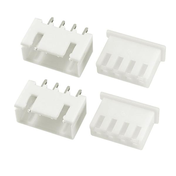 uxcell ピンヘッダ コネクタ ハウジング 2.54mmピッチ 4P XH2.54-4Pコネクタ...