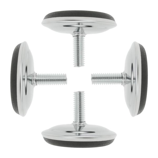 uxcell レベリングフィート M8 x 20 x 50mm 調整可能なレベラー パッド デスクの...