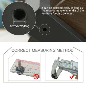 uxcell レベリングフット M6 x 24...の詳細画像3