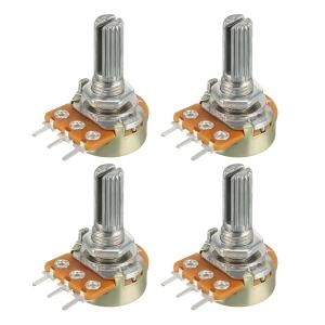 uxcell ポテンショメーター 2 x B100kΩ デュアル ロータリー uxcell ポテンショメーター 2 x B100kΩ デュアル ロータリー