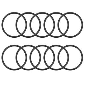 uxcell Oリング ラウンドシールガスケット ニトリルゴム