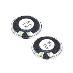 uxcell オーディオスピーカー DIY対応 定格消費電力1W オーム8Ohm 直径26mm 2個入